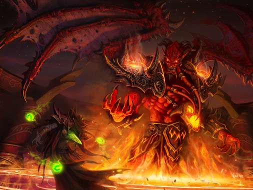 World of Warcraft: The Burning Crusade Mobile Horizontal fond d'cran