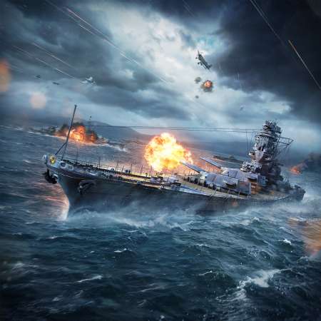 World of Warships Mobile Horizontal fond d'cran