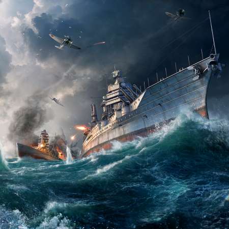 World of Warships Mobile Horizontal fond d'cran