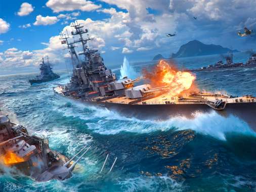 World of Warships Mobile Horizontal fond d'cran