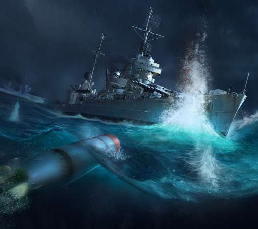 World of Warships Mobile Horizontal fond d'cran