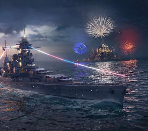 World of Warships Mobile Horizontal fond d'cran