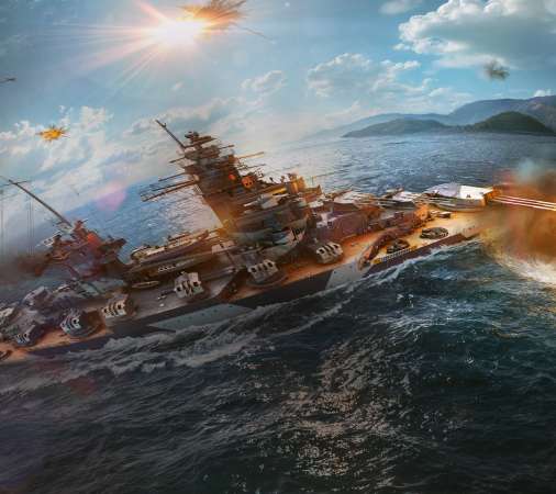 World of Warships Mobile Horizontal fond d'cran