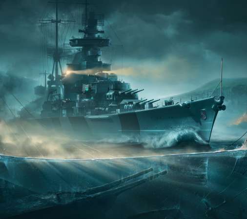 World of Warships Mobile Horizontal fond d'cran