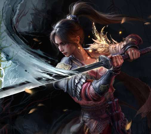 Wuchang: Fallen Feathers Mobile Horizontal fond d'cran