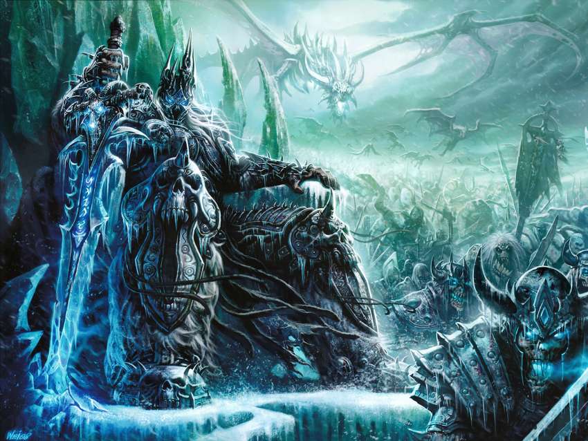 World Of Warcraft Wrath Of The Lich King Desktop Fonds Décran