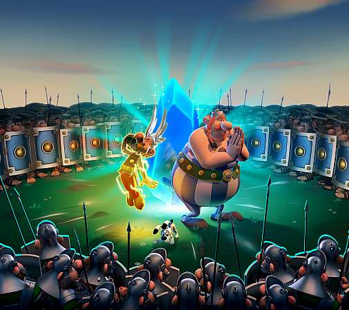 Asterix & Obelix XXL3: The Crystal Menhir Mobile Horizontal fond d'cran