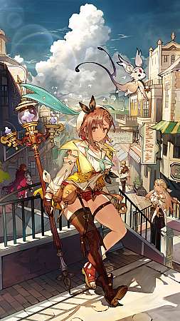 Atelier Ryza 2: Lost Legends & the Secret Fairy Mobile Vertical fond d'écran