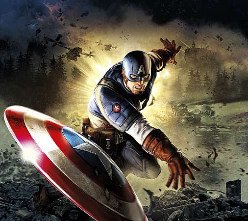 Captain America: Super Soldier Mobile Horizontal fond d'cran