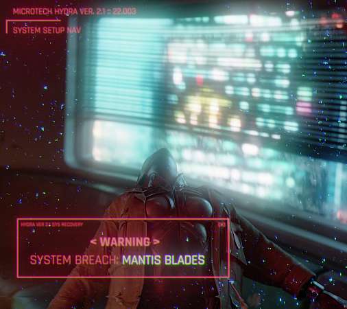 Cyberpunk 2077 Mobile Horizontal fond d'écran