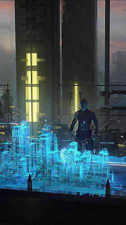 Cyberpunk 2077: Phantom Liberty Mobile Vertical fond d'écran