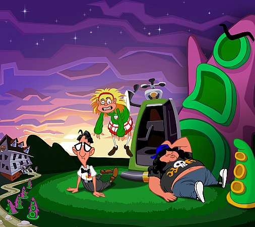 Day of the Tentacle Remastered Mobile Horizontal fond d'cran
