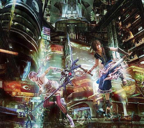 Final Fantasy XIII - 2 Mobile Horizontal fond d'cran