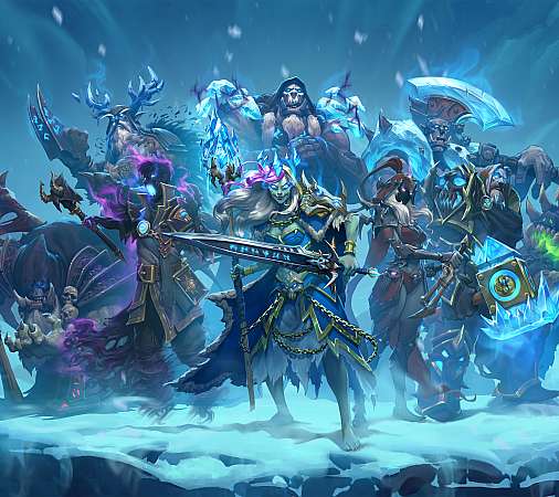 Hearthstone: Heroes of Warcraft - Knights of the Frozen Throne Mobile Horizontal fond d'cran