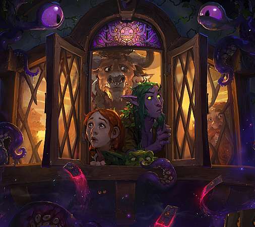 Hearthstone: Heroes of Warcraft - Whispers of the old Gods Mobile Horizontal fond d'cran