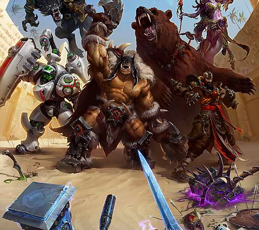 Heroes of the Storm Mobile Horizontal fond d'cran