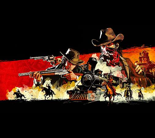 Red Dead Redemption 2 Mobile Horizontal fond d'écran