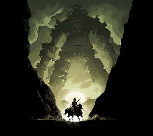 Shadow of the Colossus Mobile Horizontal fond d'cran
