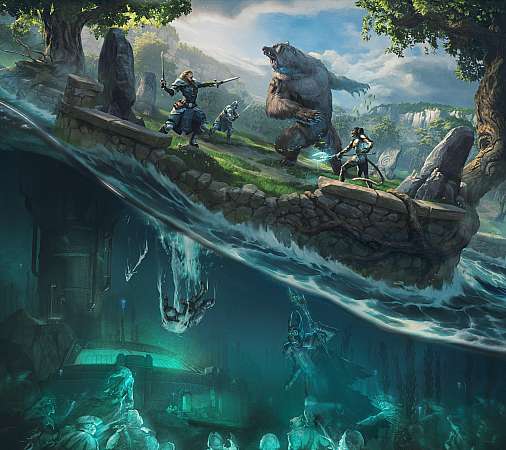 The Elder Scrolls Online: Lost Depths Mobile Horizontal fond d'écran