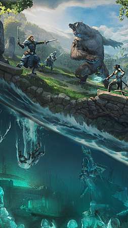 The Elder Scrolls Online: Lost Depths Mobile Vertical fond d'écran