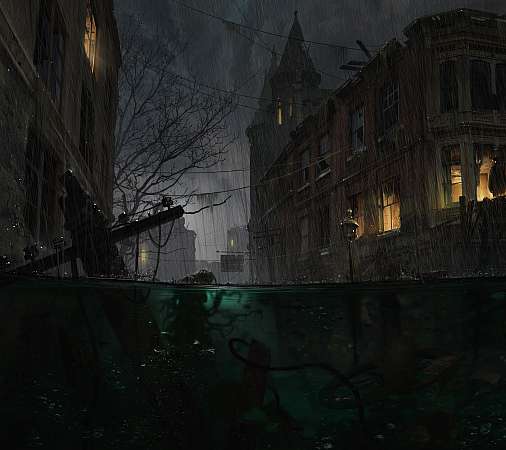 The Sinking City Mobile Horizontal wallpaper or background