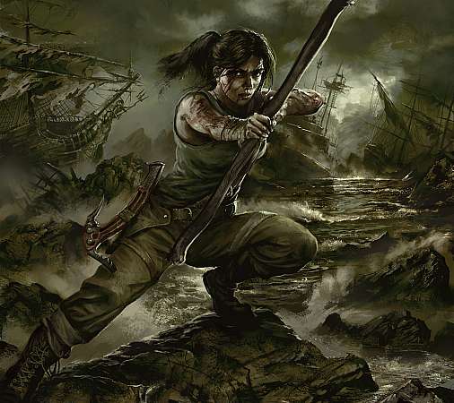 Tomb Raider fan art Mobile Horizontal fond d'écran
