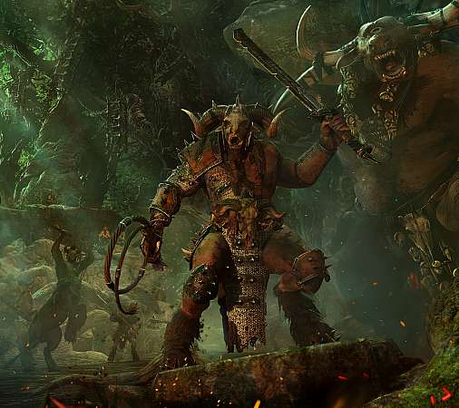 Total War: Warhammer - Call of the Beastmen Mobile Horizontal fond d'cran
