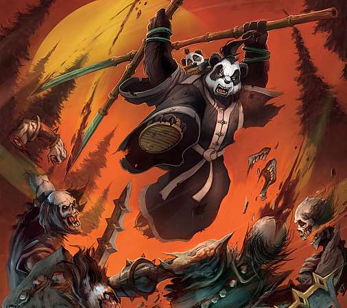 World of Warcraft: Mists of Pandaria Mobile Horizontal fond d'écran