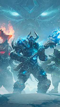 World of Warcraft: Wrath of the Lich King Classic Mobile Vertical fond d'écran