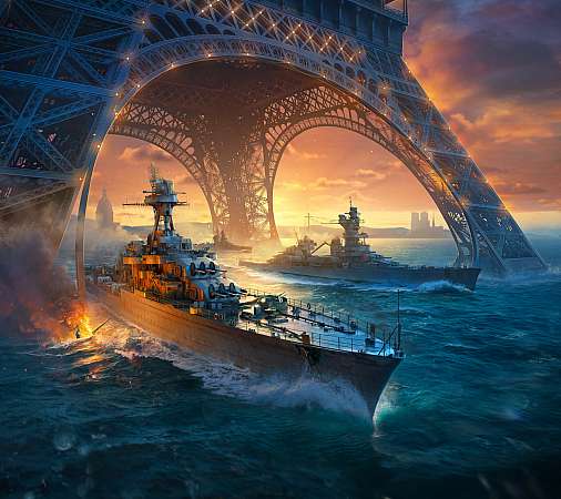 World of Warships Mobile Horizontal fond d'écran