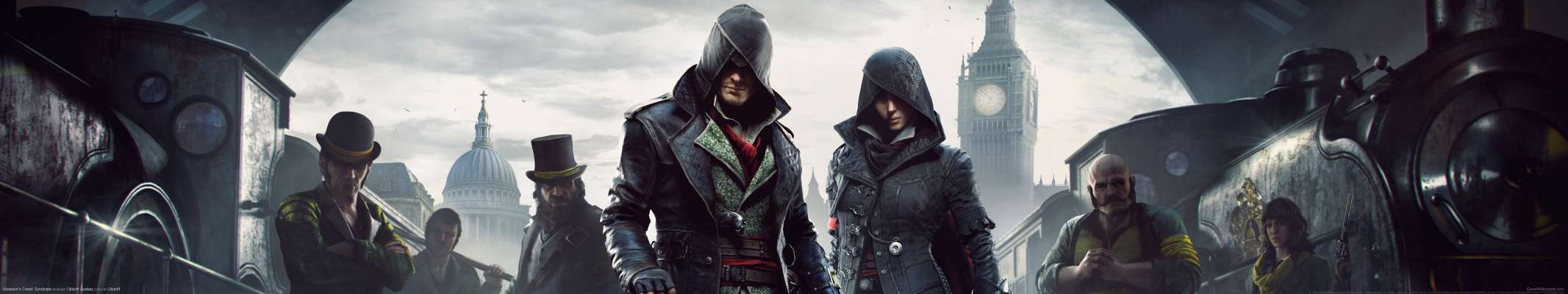 Assassin's Creed: Syndicate triple screen fond d'cran