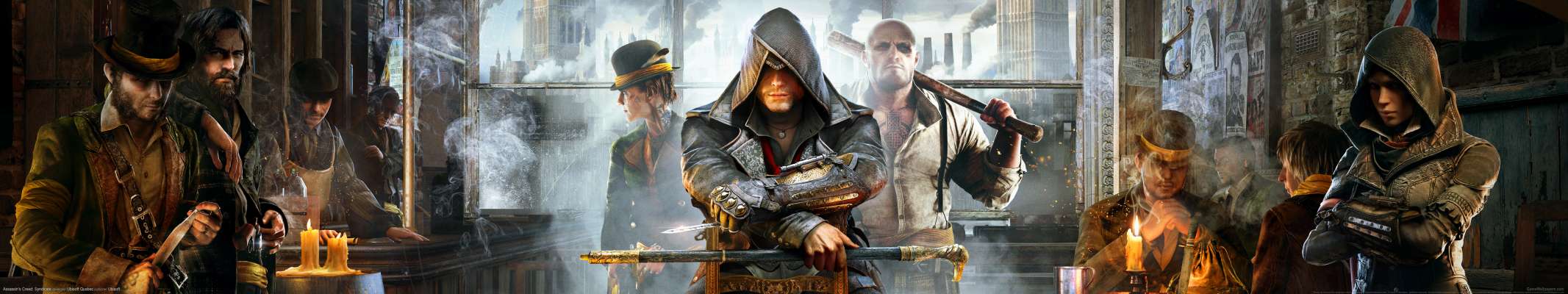 Assassin's Creed: Syndicate triple screen fond d'cran