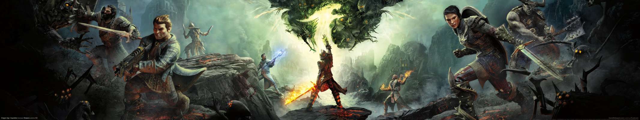 Dragon Age: Inquisition triple screen fond d'cran