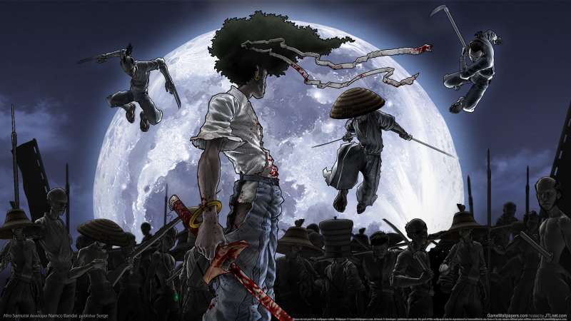 Afro Samurai fond d'cran