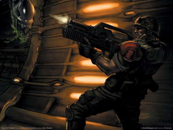 Aliens Vs. Predator 2 fond d'cran