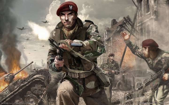 Call of Duty 3 fond d'cran