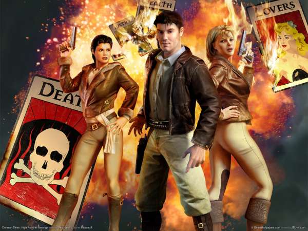 Crimson Skies: High Road to Revenge fond d'cran