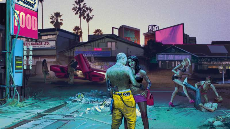 Cyberpunk 2077 fond d'cran