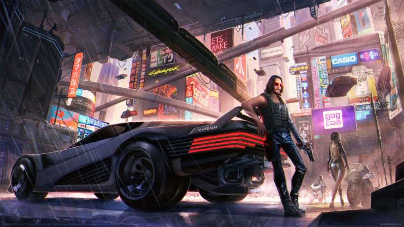 Cyberpunk 2077 fan art fond d'cran