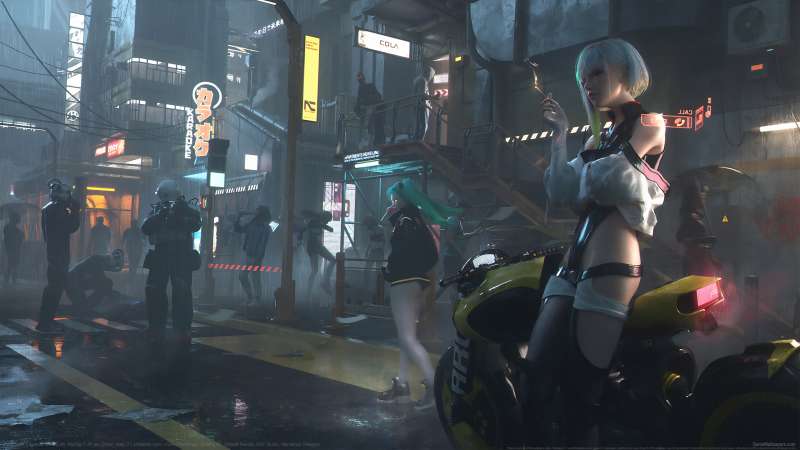 Cyberpunk: Edgerunners fan art fond d'cran