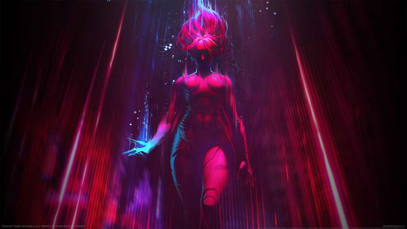 Cyberpunk Trading Card Game fond d'�cran