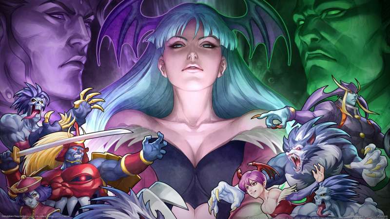 Darkstalkers Resurrection fond d'cran