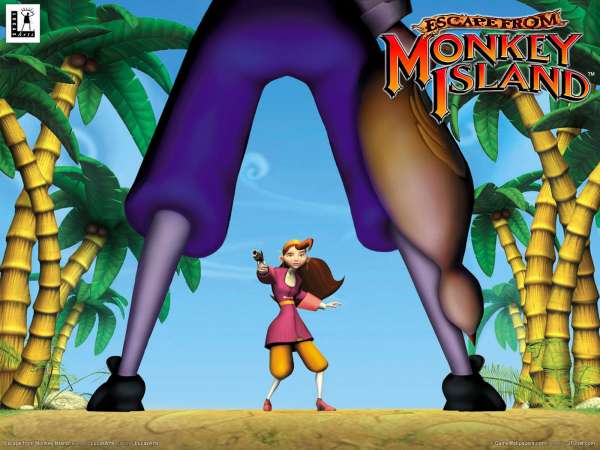 Escape from Monkey Island fond d'cran