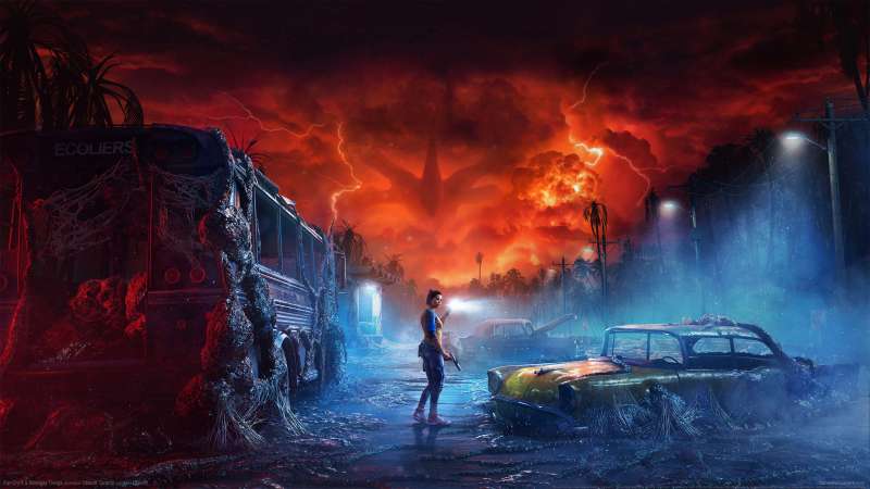 Far Cry 6 x Stranger Things fond d'cran