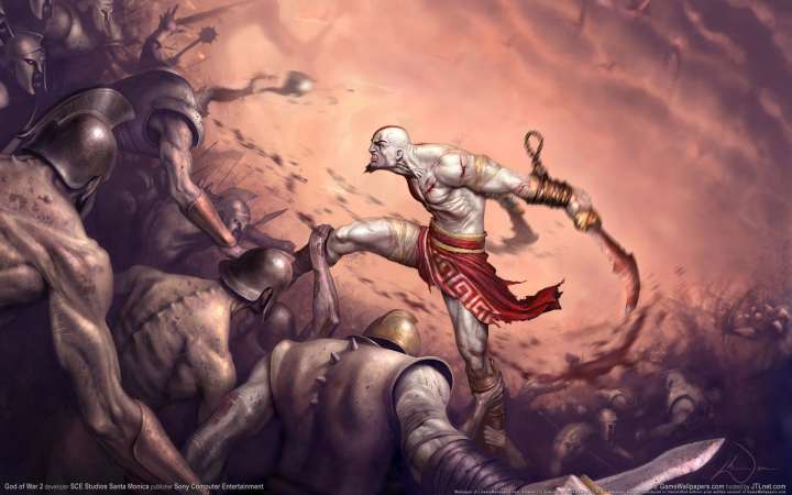 God of War 2 fond d'cran