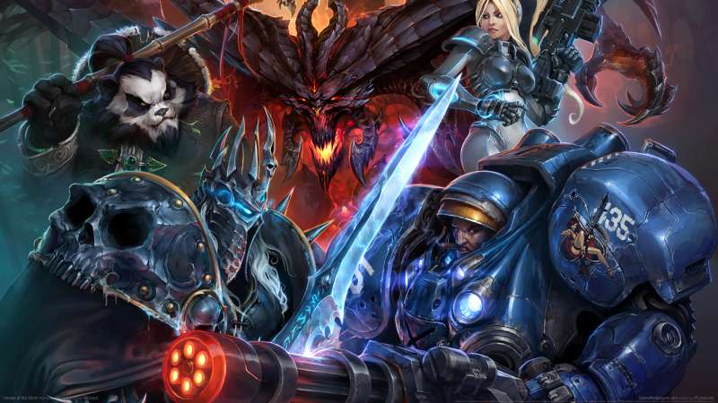 Heroes of the Storm fond d'cran