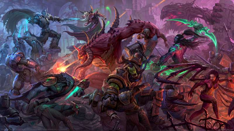 Heroes of the Storm fan art fond d'cran