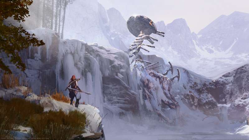 Horizon: Zero Dawn - The Frozen Wilds fond d'cran