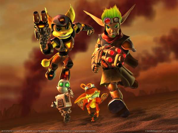 Jak 3 & Ratchet and Clank: Up Your Arsenal fond d'cran