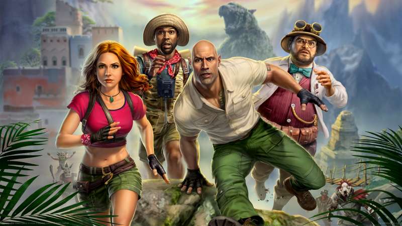 Jumanji: The Video Game fond d'cran